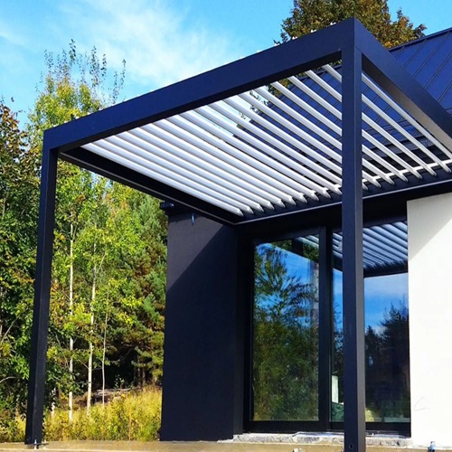 Pergola przyścienna